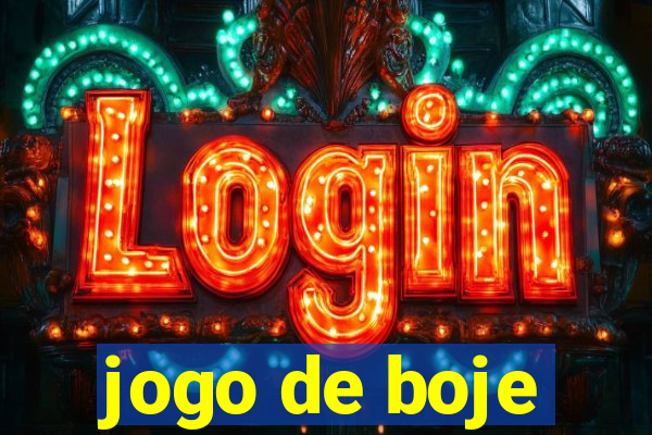 jogo de boje